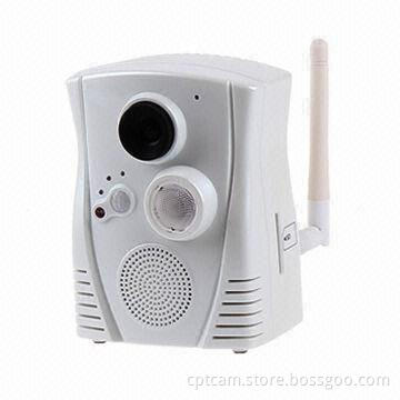 HD 3G Wireless IP Camera, Built-in PIR Sensor/Alarm Host Door Sensor/Supports iPhone/iPad/Android